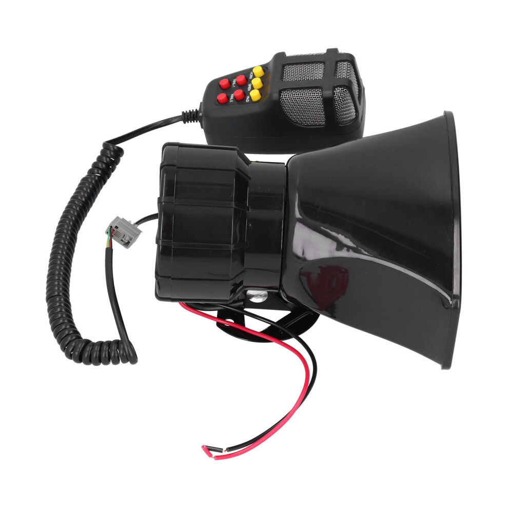 12V 100W 120Db Car Horn Pa Mic 7ÂSound Emergency Warning Alarm Siren For Car Truck Rv 8471322961676