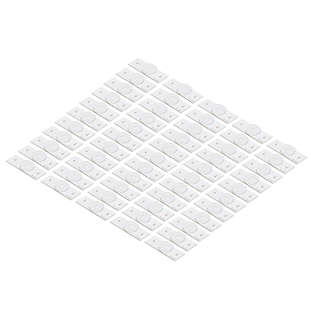 50Pcs 3V Smd Led Lens Fiberglass Board Lamp Beads For 32-65 Inch Led Tv Repairing 4621322961747
