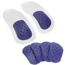 Sottopiede unisex con supporto all'arco A-J 15-19,5 cm Blu/Bianco EVA