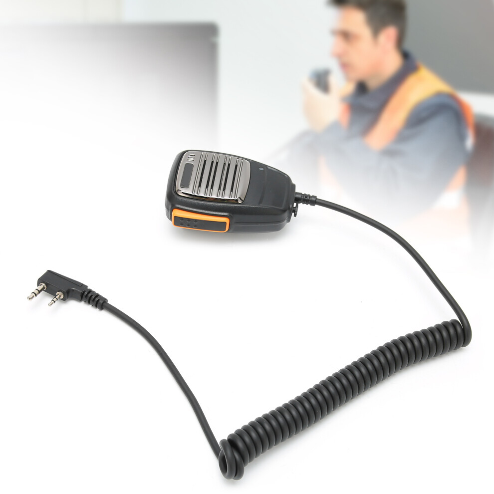 Walkie Talkie Hand Microphone Speaker With For Baofeng Uvâ5R Bfâ888S Uv5r Gtâ3Tp Light 9471322964362