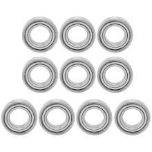 10 pièces de roulements S6904Z argentés 20x37x9mm pour skateboard