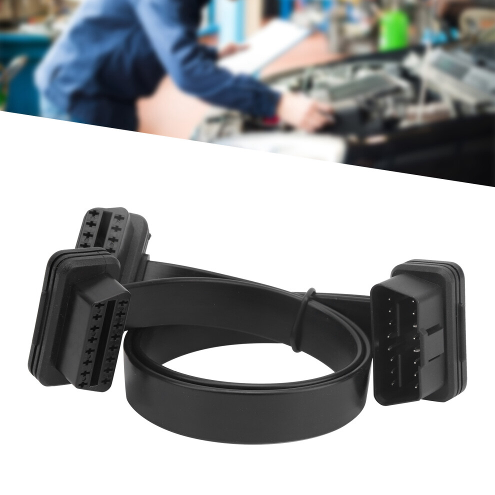 1 To 2 Obd Extension Cable Splitter 16Pin Connector 0.98Ft Professional Car Diagnostic Tool 8701322968390