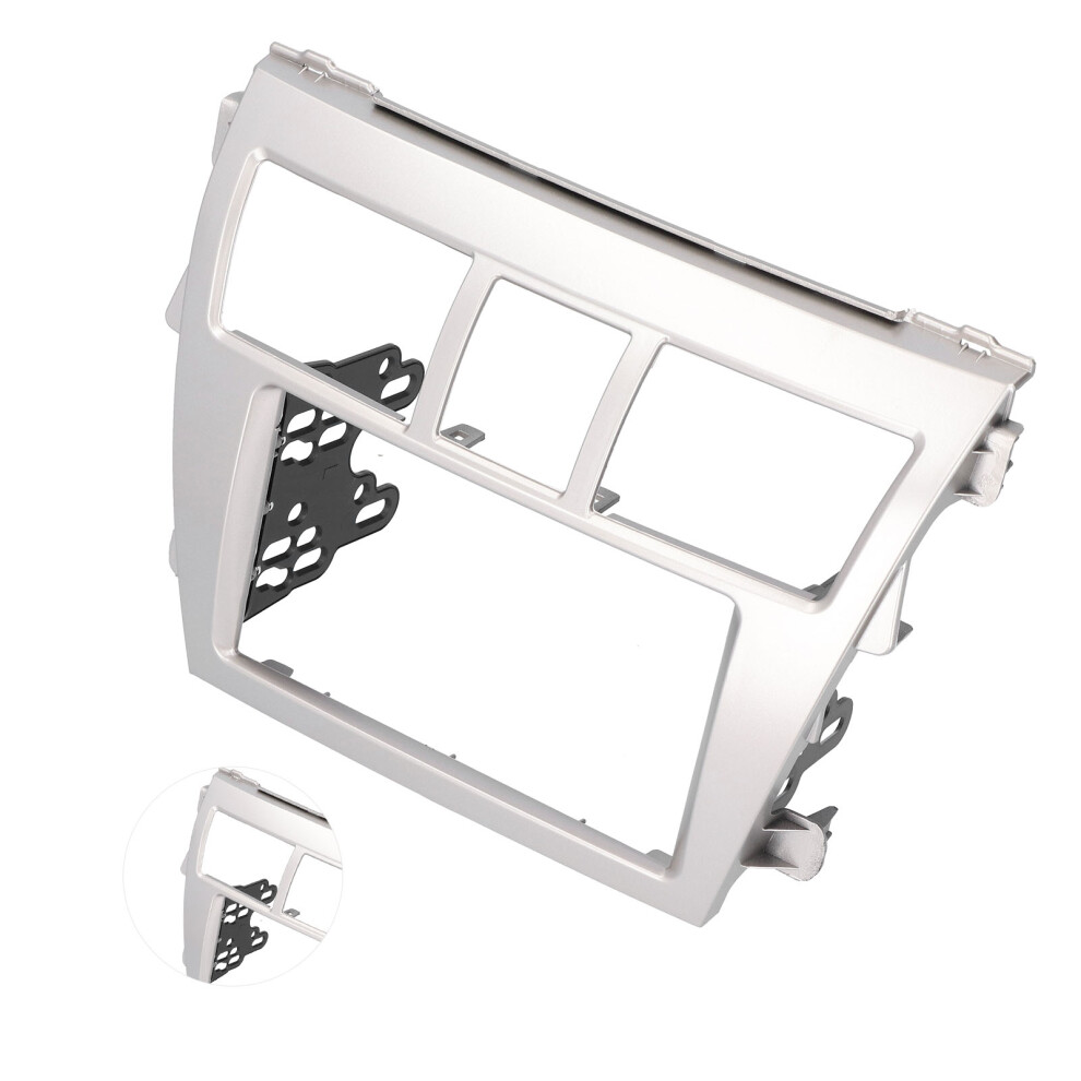 2ÂDin Radio Fascia Car Stereo Navigation Refitted Dash Panel Kit Frame Fit For Vios Belta Yaris Sedan 9341322969653