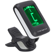 ClipOn Tuner 12Lil für Gitarre, Bass, Ukulele 430-450Hz, Kompakte Größe