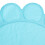Tapis PVC en forme de patte, bleu ciel, 39  29,5 cm, 220 g 3