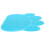 Tapis PVC en forme de patte, bleu ciel, 39  29,5 cm, 220 g 16