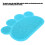 Tapis PVC en forme de patte, bleu ciel, 39  29,5 cm, 220 g 9