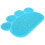 Tapis PVC en forme de patte, bleu ciel, 39  29,5 cm, 220 g 14