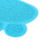 Tapis PVC en forme de patte, bleu ciel, 39  29,5 cm, 220 g 10