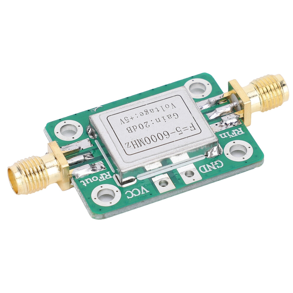 Rf Module Ultra Wideband Medium Power Amplifier With Shielding Case 5M-6Ghz Gain 20Db 7891322971009