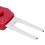 Modello Strumento per divot a forchetta da golf, Dimensione 12 cm, Rosso, 29 g 12