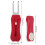 Modello Strumento per divot a forchetta da golf, Dimensione 12 cm, Rosso, 29 g 8