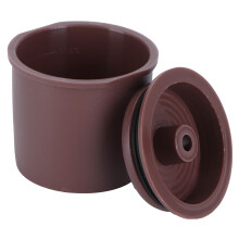 Filtro marrone riutilizzabile per capsule di caffè 3,5  3,8 cm
