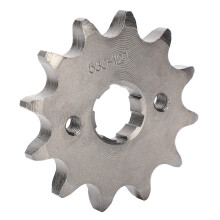 Pignone anteriore Eng 17 mm 30 mm 12 denti catena 530 acciaio
