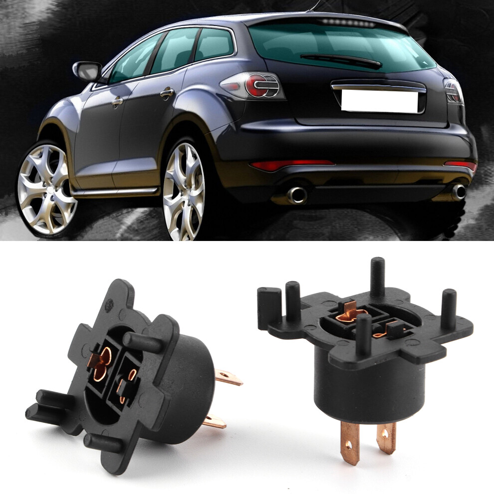 Pair Tail Lamp Bulb Holder Headlight Adapter H7 Sockets G14h51 Fit For Mazda Rxâ8/Mxâ5/Cxâ7 7901322973160