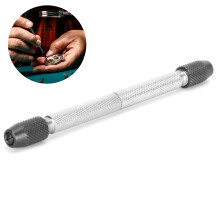 Pin vise per orologi, trapano manuale in acciaio da 12 cm per riparazioni