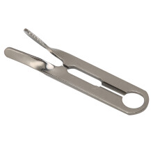 2810 Retireur de rouleaux - 7 cm x 1,5 cm, argent et noir