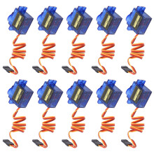 10 pièces de servomoteurs SG90 pour avion RC, servomoteur de 9 g