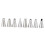 Cookies Biscuits Maker Press Kit Cake Pastry Nozzle Cake Decorating Tools for Kitchen Use 10