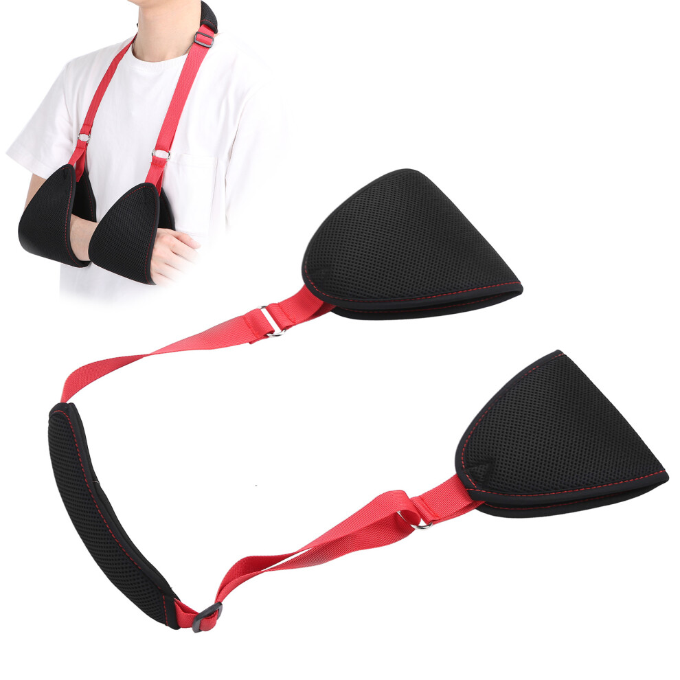 Adjustable Forearm Sling Arm Fracture Postoperation Breathable Broken Arm Support Brace