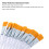 10PCS Face Mask Brush Applying Sleeping Mask Soft Applicator Brushes Plastic Handle 4