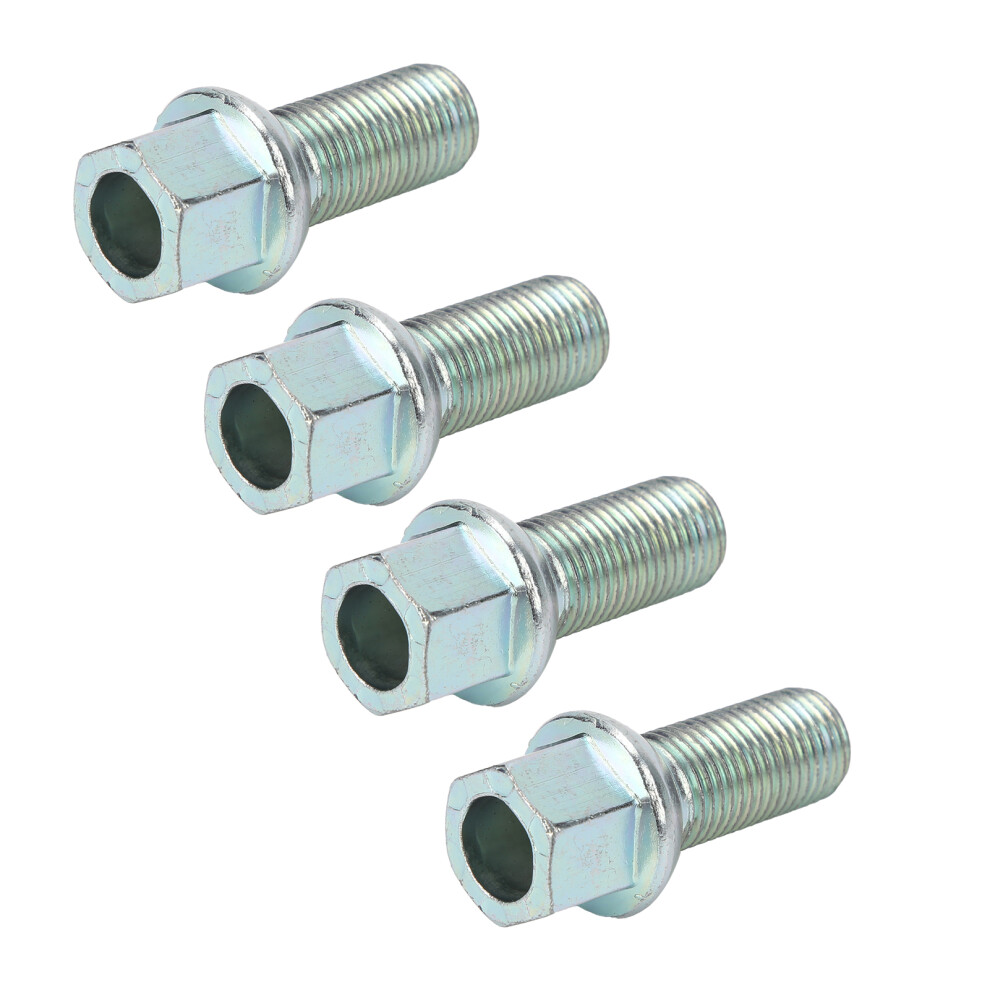 4Pcs Wheel Lug Bolts Screws M14x1.5 Thread Accessories Fit For A3/A4l/A5/A6/A8 Q3/Q5 4341322978674