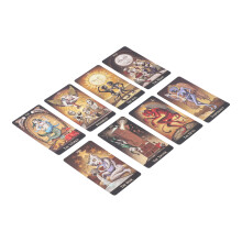Mazzo di tarocchi in carta 60x103 mm / 2,4x4,1 pollici Inglese