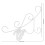 Support suspendu de style européen 30  24,5 cm blanc 5