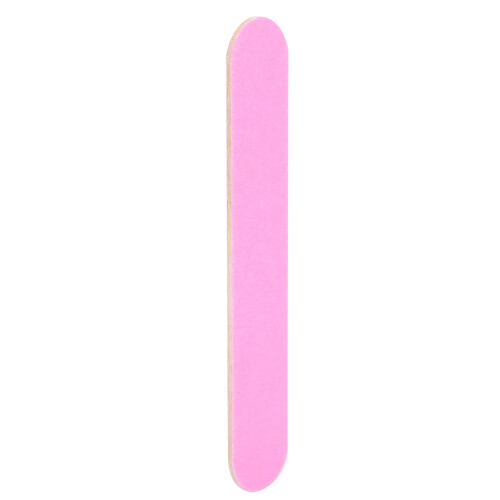Lime à ongles jetable double-face - 100 pièces - Rose - 8,5 cm 2