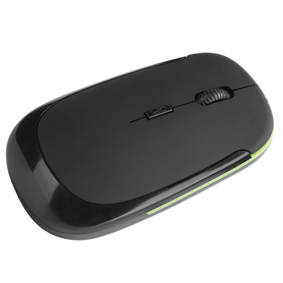 2.4G Wireless Mouse Adjustable Optical Usb Receiver Notebook Computer Accessories 1600Dpiblack 4951322979214