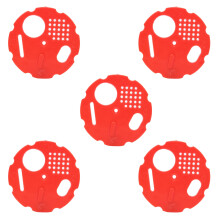 30 pezzi Disco d'ingresso per alveare rosso 7,7 cm/3,03 in