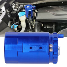 350ml Oil Catch Can Kit Keep Engine Clean Universal for Most Cars and Small Parts of MotorcyclesBlue