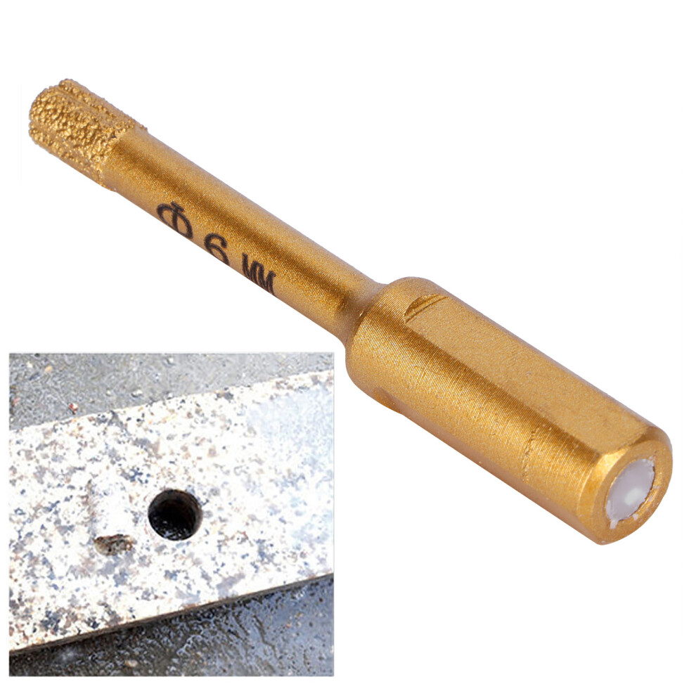 Diamond Drill Bit Hole Saw For Glass Granite Porcelain Tile Ceramic Marble Stone Drilling6mm 8411322981854