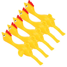 5 pezzi Chicken Fingers Giocattolo Elastico, 110x45mm TPR
