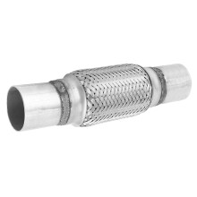Exhaust Flexi Tube Bellows Stainless Steel Braided Joint Flexible Pipe 52x260mm Welded Install