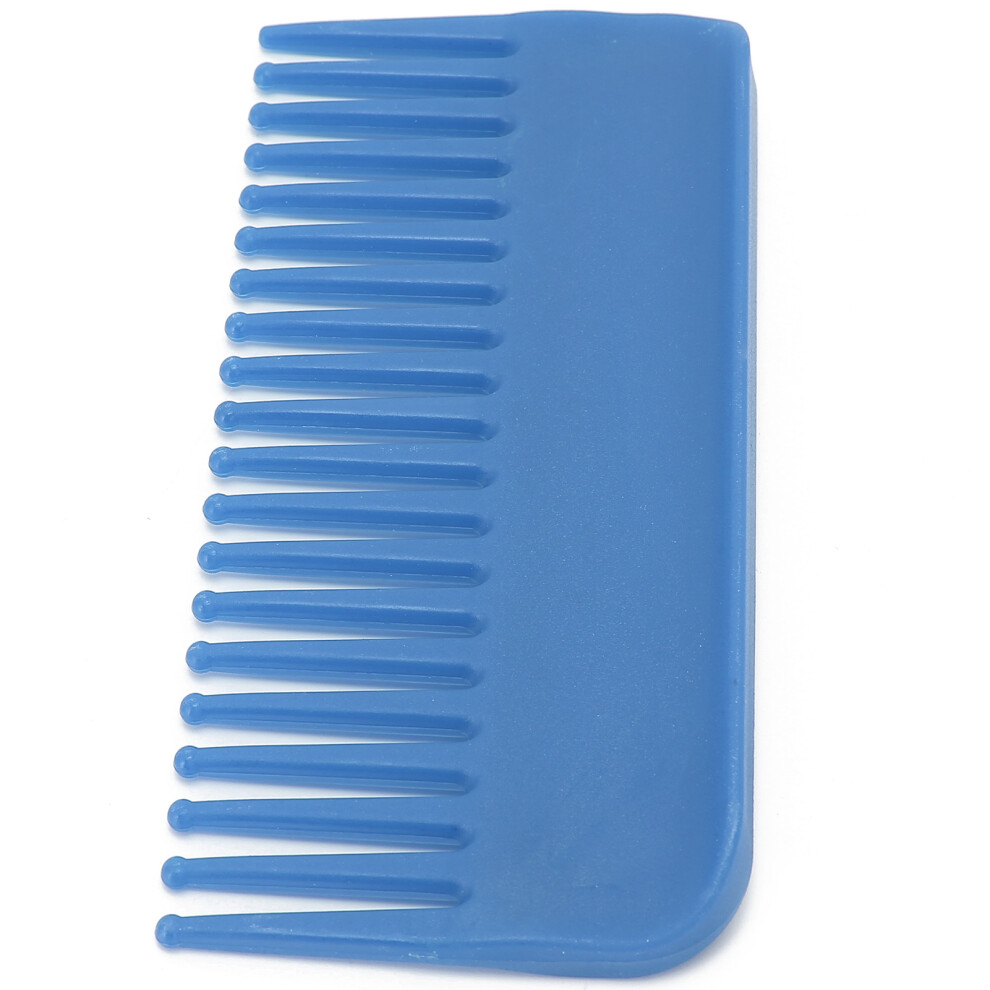 Wide Tooth Combs Hair Detangling No Handle Comb Wet Dry Hair Style Combs for Salon HomeBlue
