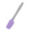 Spatule en silicone violette pour chauffe-cire 10