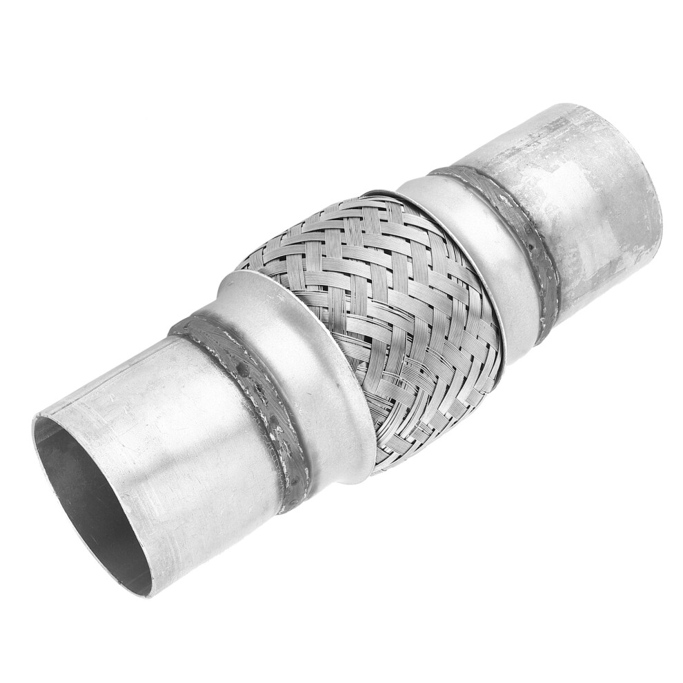 2.25 X 8In Stainless Steel Exhaust Bellow Pipe Corrugated Tube Weld On Installation Universal 7901322983435