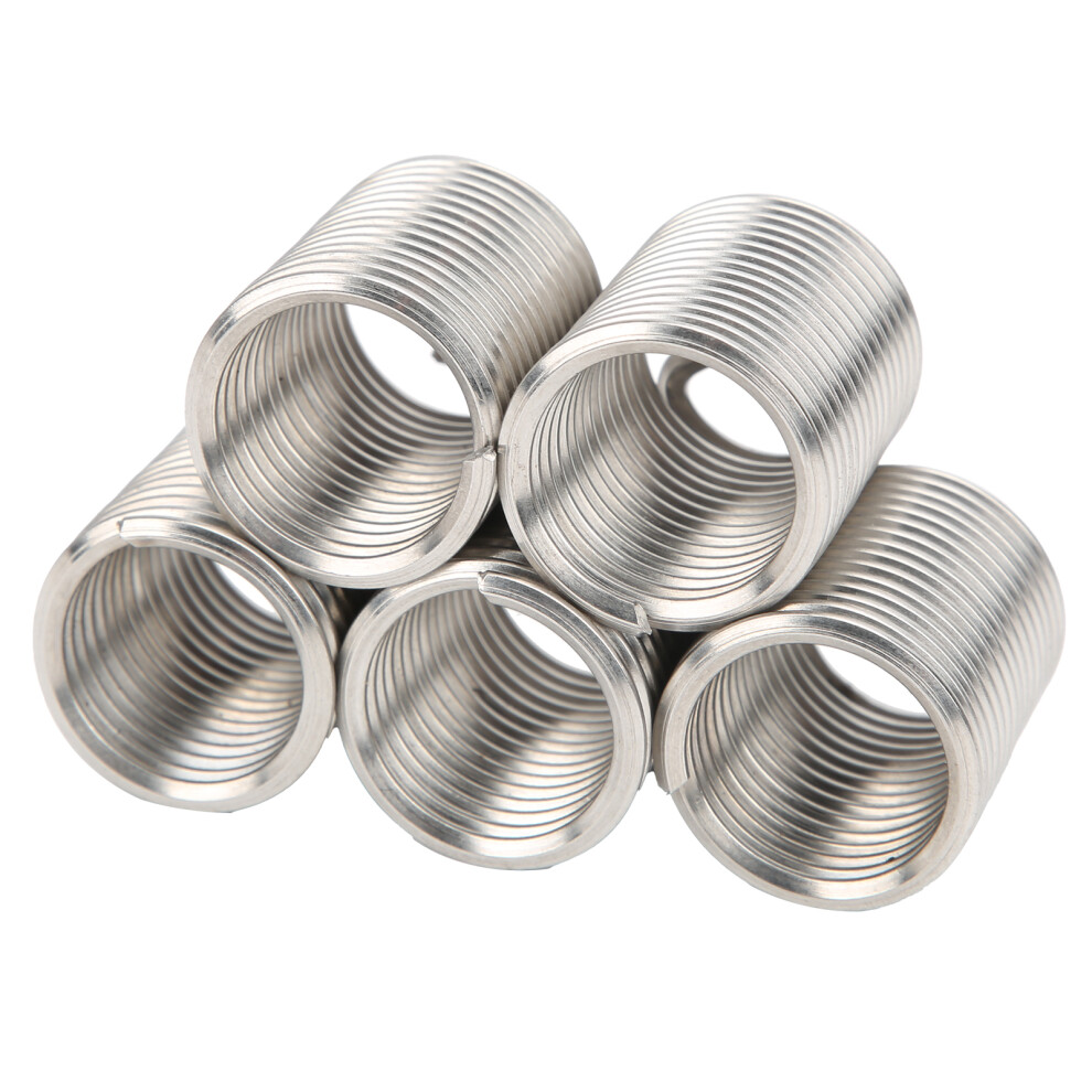 5Pcs Thread Inserts Male Female Reducing Nut Repair Tool Stainless Steel Fastener M22x2.5x2d 3141322984535