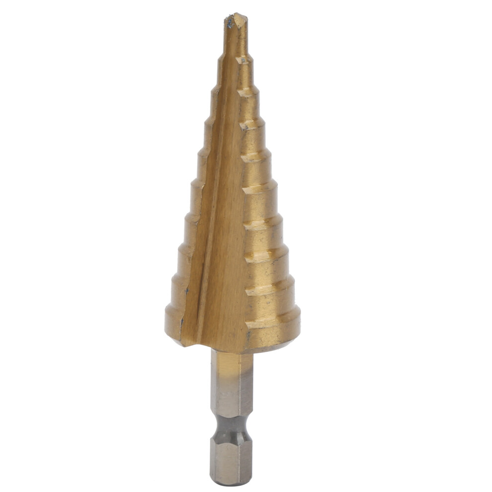 Step Drill Bit Multipurpose Pagoda High Speed Steel Reaming Taper Drilling Tools(4Mm~22Mm ) 6921322985971