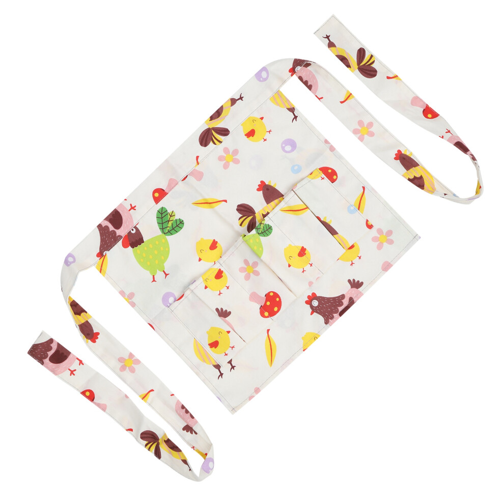 Eggs Collecting Protective Apron Multiple Pockets Chicken Eggs Gathering Holding Aprons 8201322985910