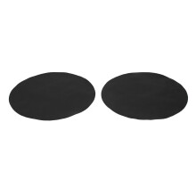 Ensemble de 2 tampons ronds en PTFE antiadhésifs pour poêles, résistants à la chaleur, tapis de cuisson