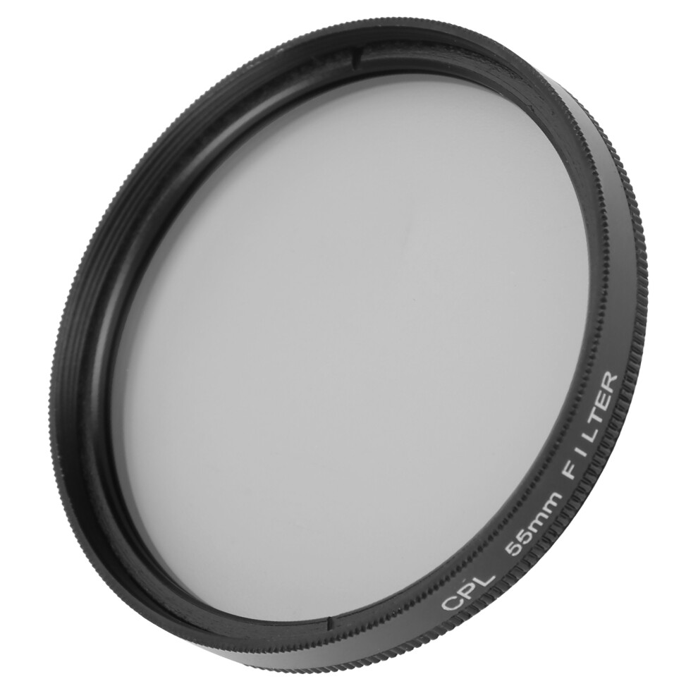 Junestar CPL Lens Filter DSLR Camera Polarizing Filter for Canon/Nikon/Sony/Olympus/Fuji55mm