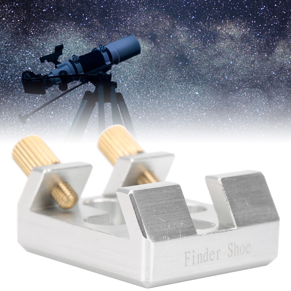 Finderscope Mounting Bracket Astronomy Telescope Aluminum Alloy Dovetail Base Slot Plate 4681322987666