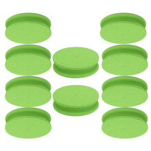 10 pièces Planche d'enroulement en mousse, 6,5 cm, pêche verte