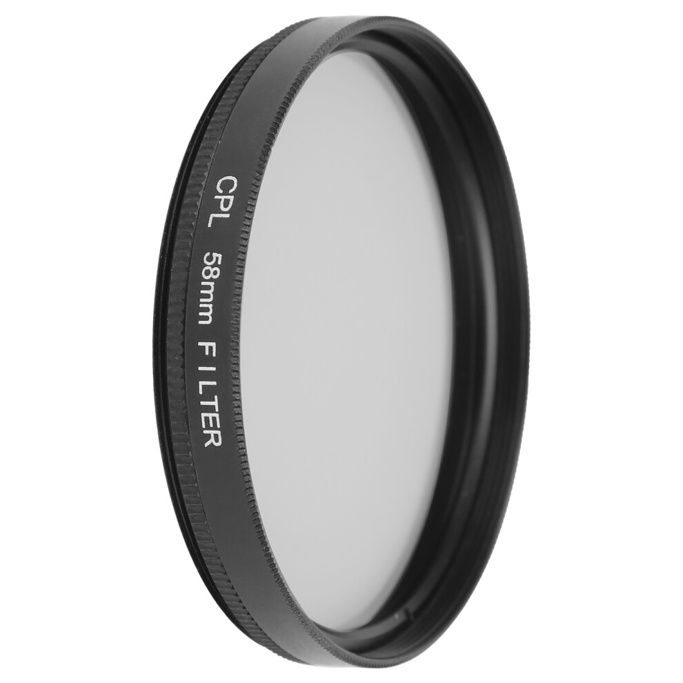 Junestar Cpl Lens Filter Dslr Camera Polarizing Filter For Canon/Nikon/Sony/Olympus/Fuji58mm 8471322987072