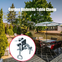 Pince porte-parapluie 24-32mm 145x86x40cm Silve