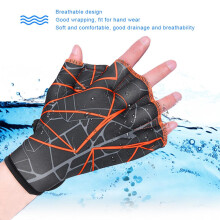 Wasserabweisende Schwimmhandschuhe mit keilförmigen, fingerlosen Design für Tauchen, Surfen & Fitness