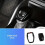 (Φωτεινό μαύρο 2 τεμάχια) Για Toyota Για RAV4 Για Highlander Για Venz 1