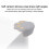 Protecteurs d'angle en silicone gris, en forme de dessin animé 5